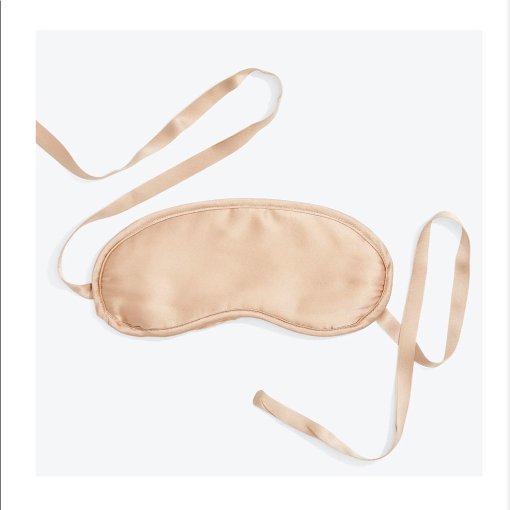 Beautiful handmade 100% silk sleep mask